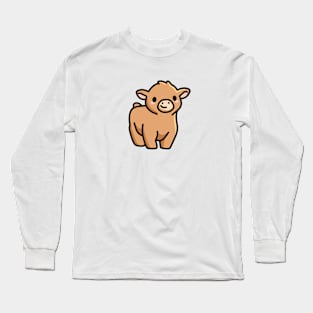 Brown Cow Long Sleeve T-Shirt